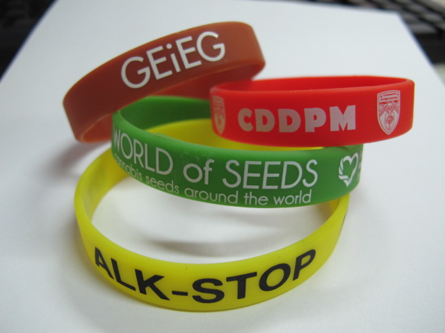 PULSERA SILICONA SERIGRAFIA