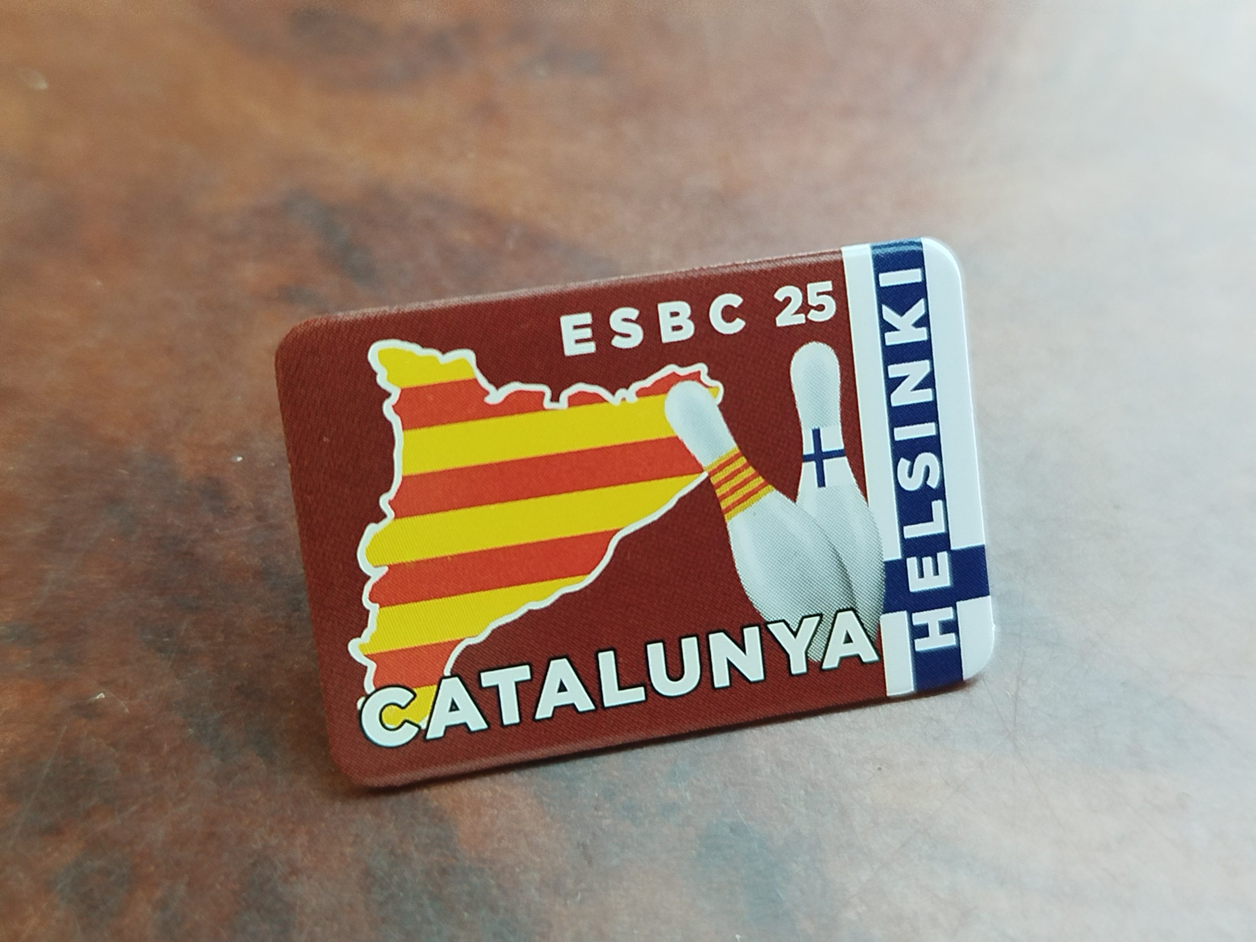 PIN ACERO INOX + IMPRESION UV