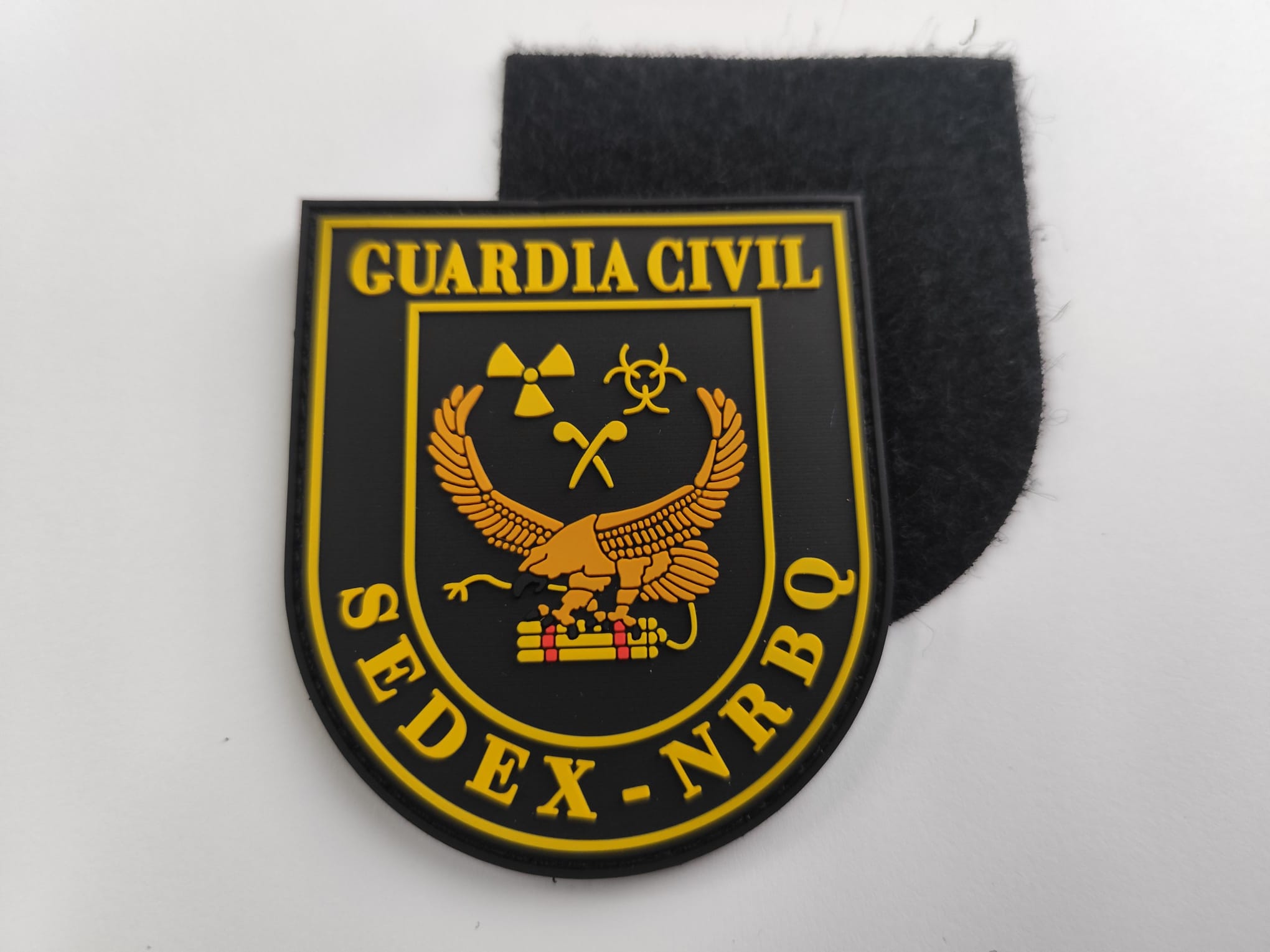 PARCHE PVC 2D CON VELCRO