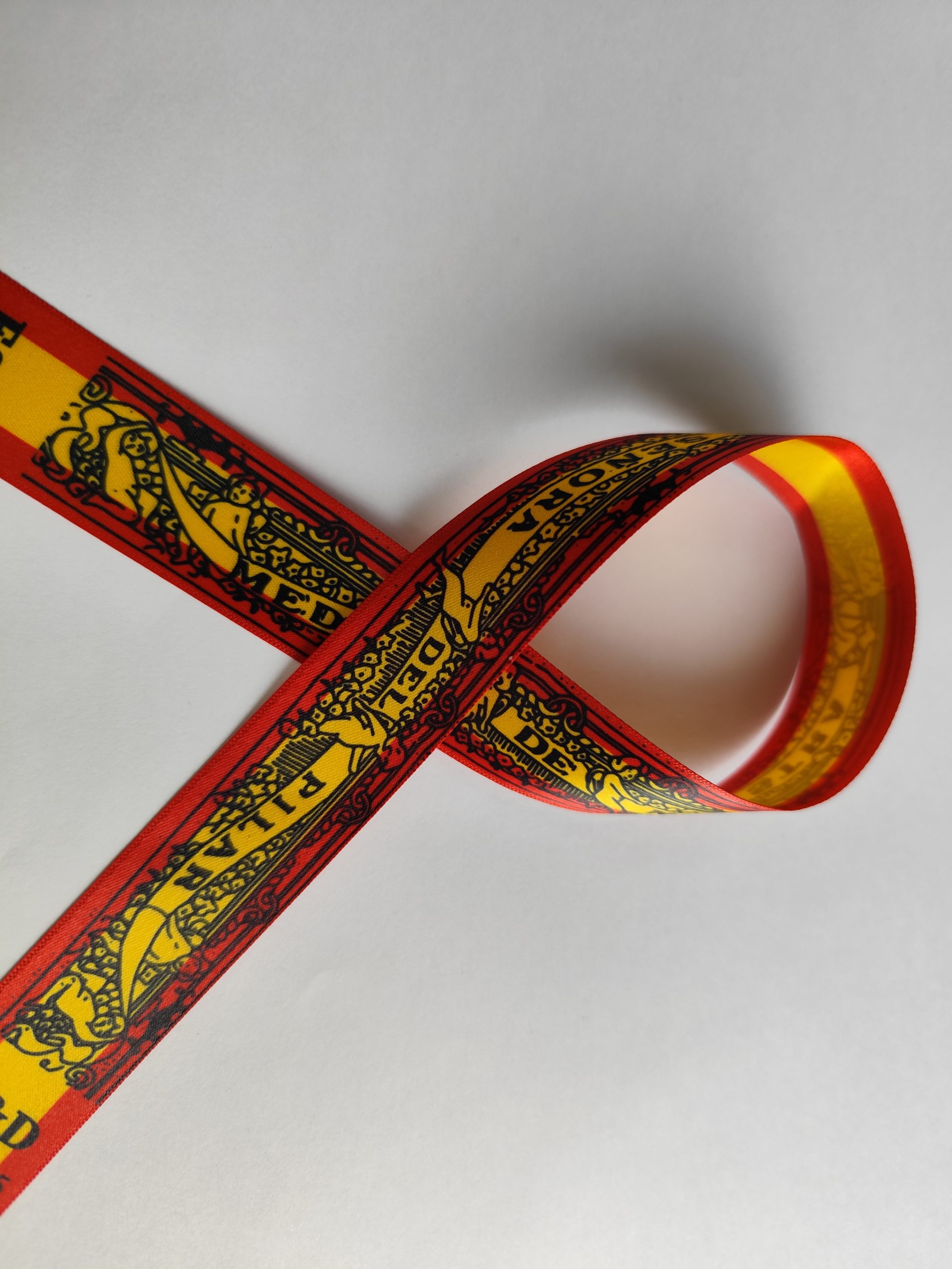 CINTAS SUBLIMACION SATEN DOBLE CARA 50cm x2,5 cm