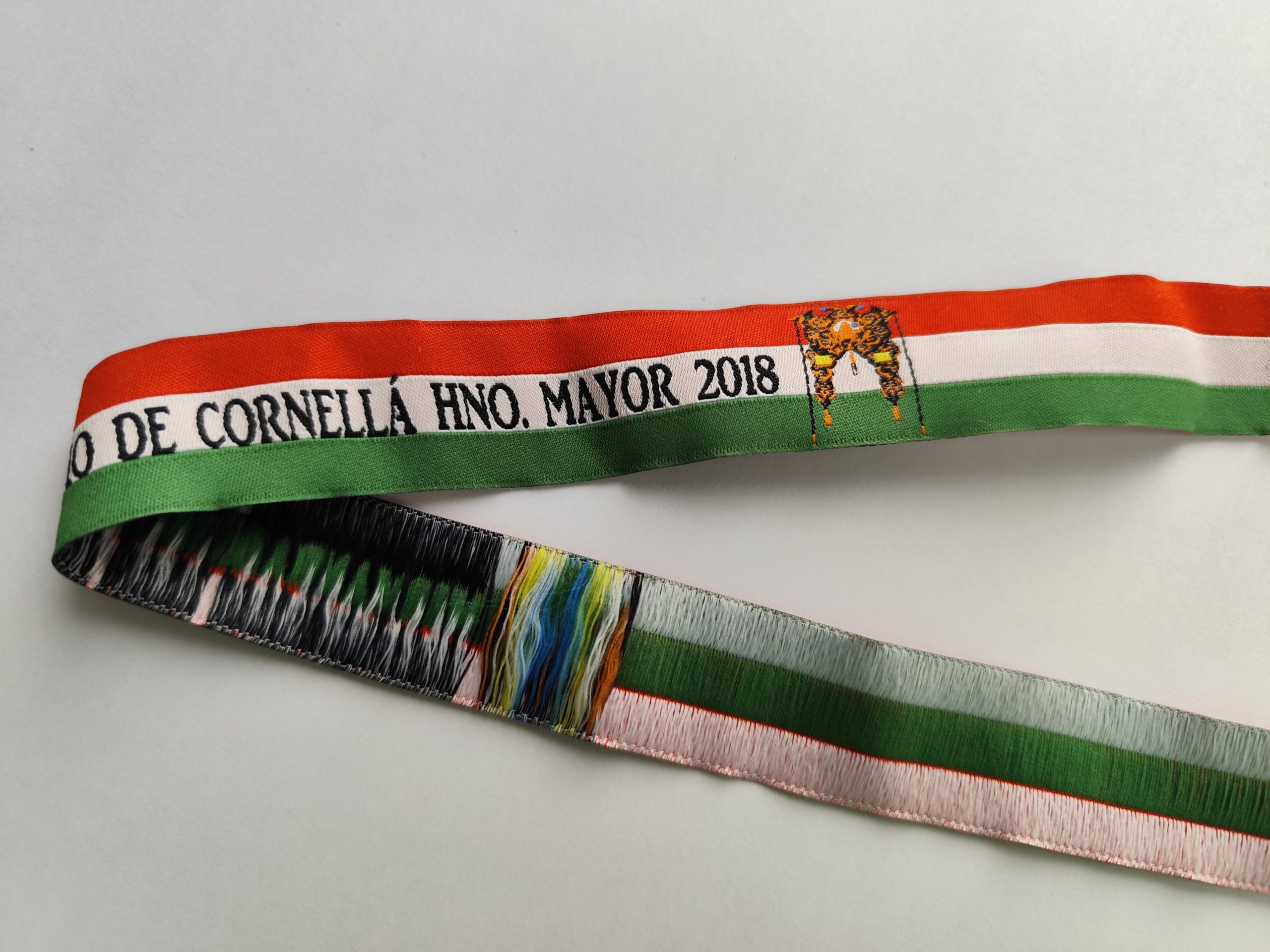 CINTAS TEJIDAS 50X2,5 cm hasta 7 colores